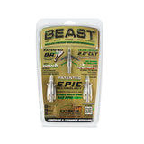 Beast Titanium-Steel Hybrid Broadheads - 3 Pack