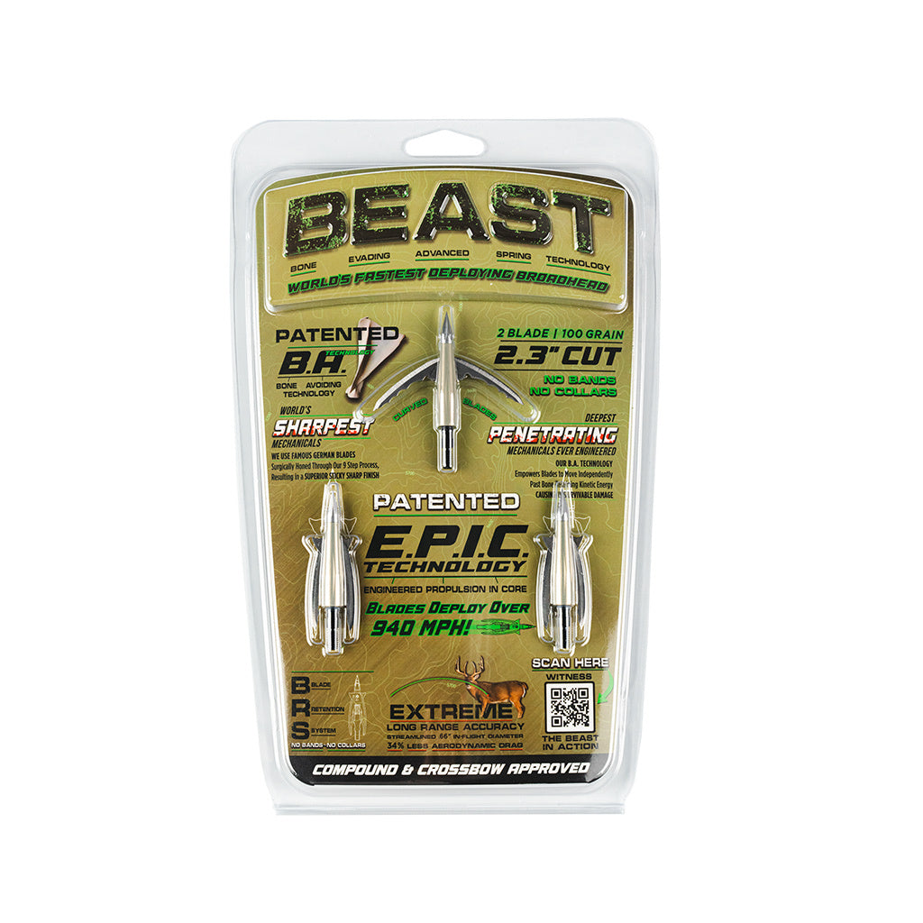 Beast Broadheads - 3 Pack