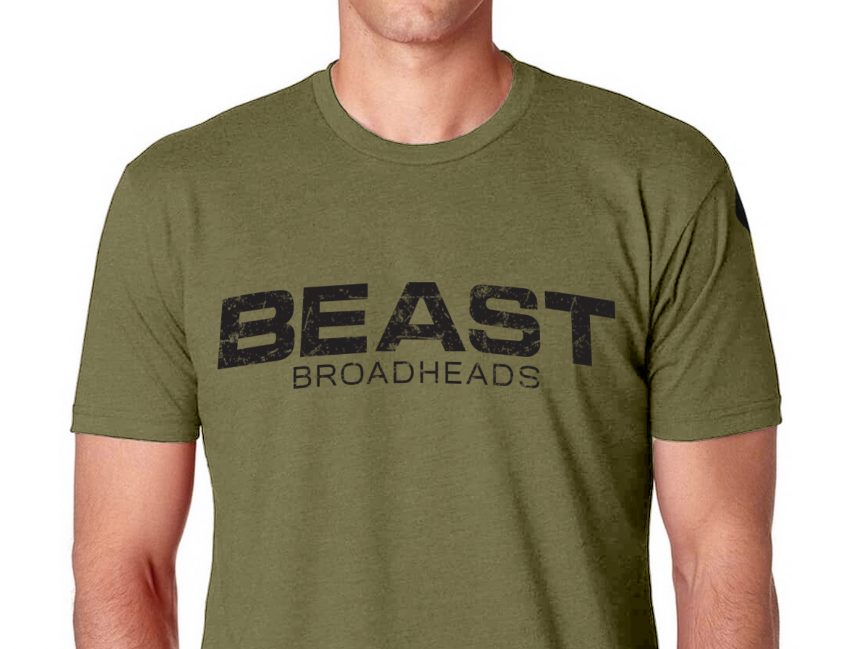 Beast Broadhead Tee Olive