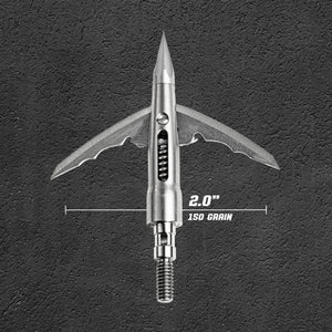 STAINLESS STEEL 2.0IN 150G BROADHEADS