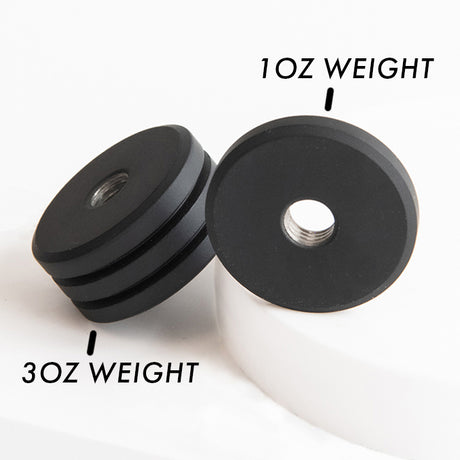 3oz Steel Weights - 3 Pack | Bowmar Archery