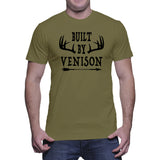 Green - Built By Venison Tee | Bowmar Archery