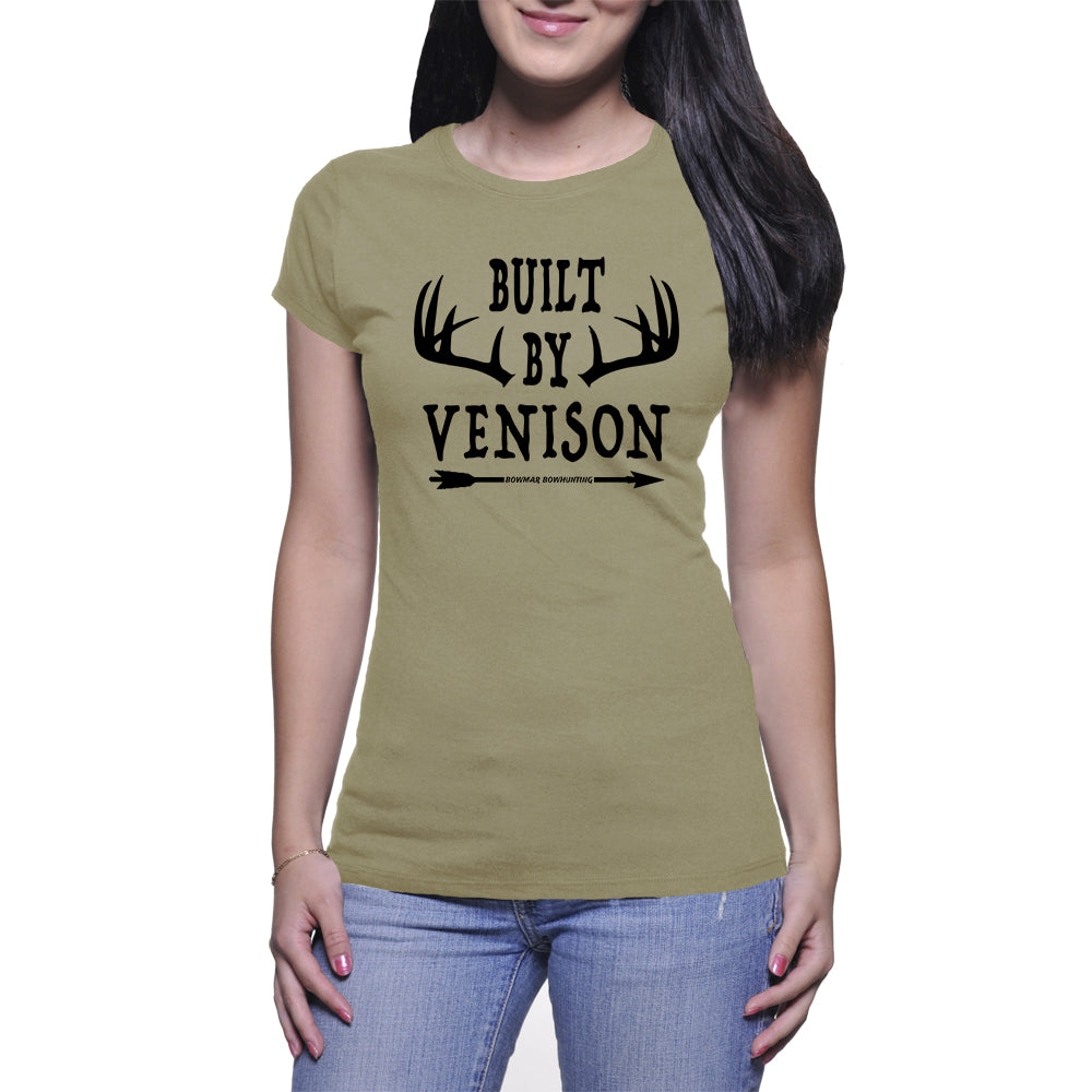 Built By Venison Womens Tee - Green